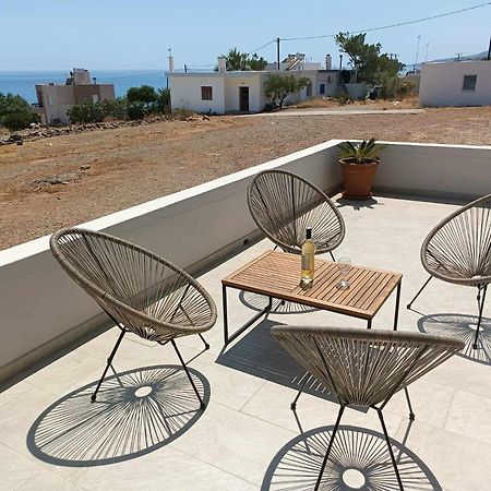 Sea View Pine House Villa Makriyialos Bagian luar foto