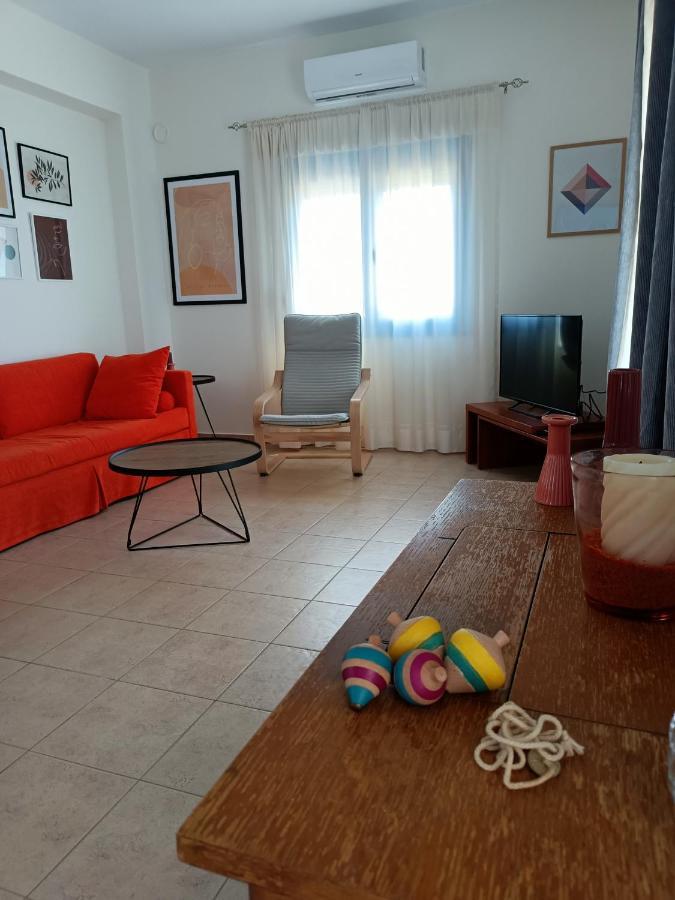 Sea View Pine House Villa Makriyialos Bagian luar foto