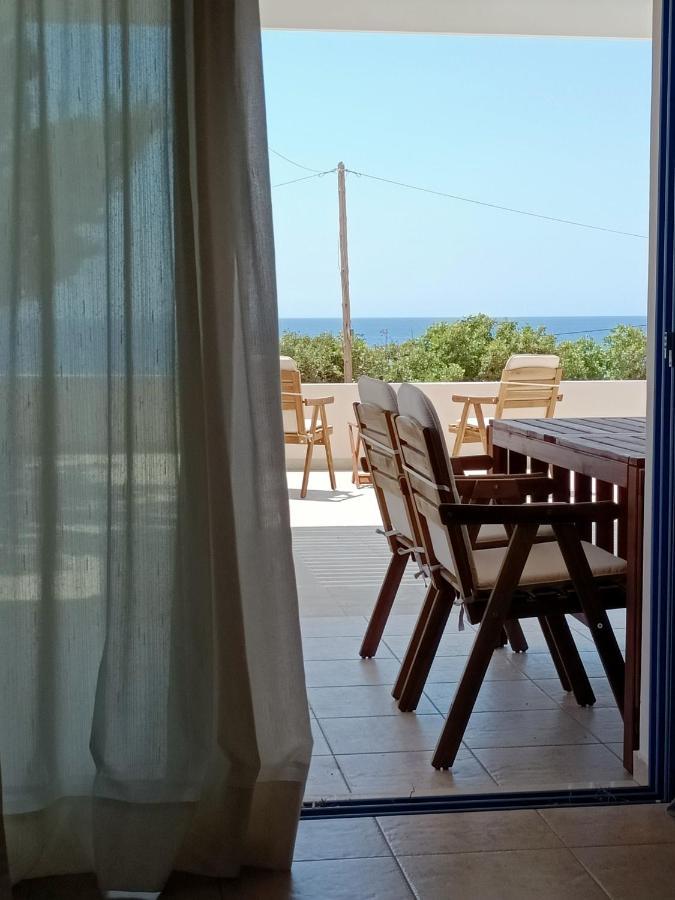 Sea View Pine House Villa Makriyialos Bagian luar foto