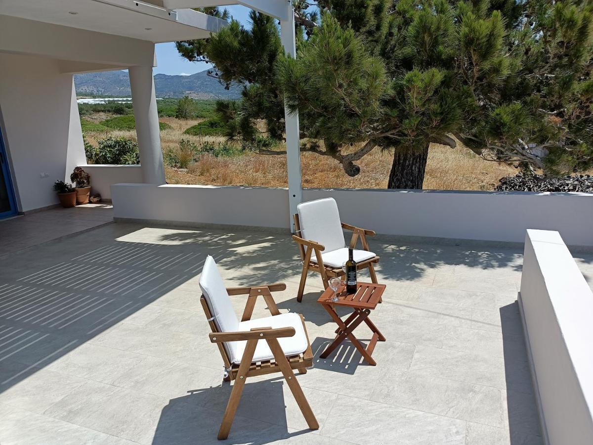 Sea View Pine House Villa Makriyialos Bagian luar foto