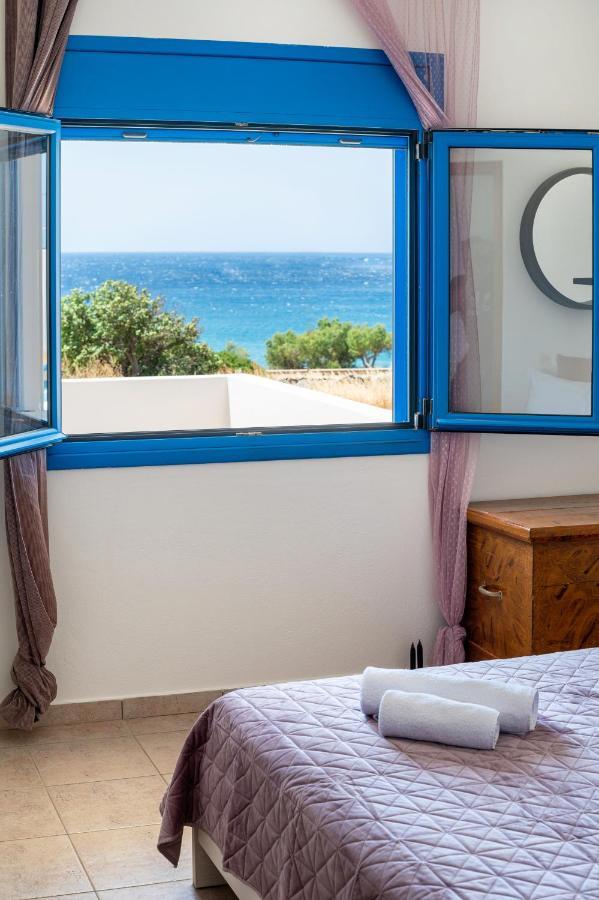 Sea View Pine House Villa Makriyialos Bagian luar foto