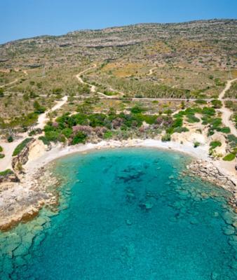 Sea View Pine House Villa Makriyialos Bagian luar foto