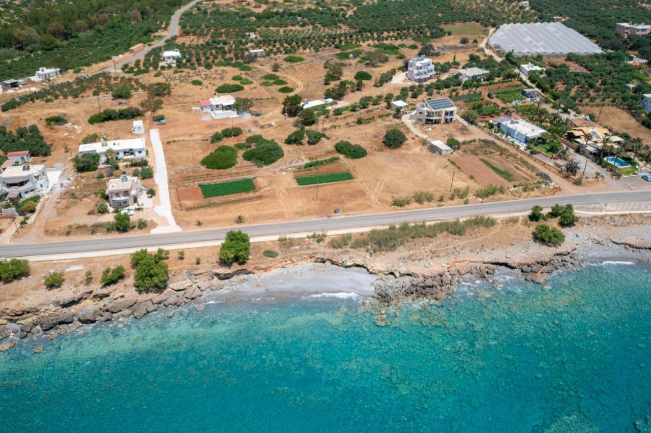 Sea View Pine House Villa Makriyialos Bagian luar foto