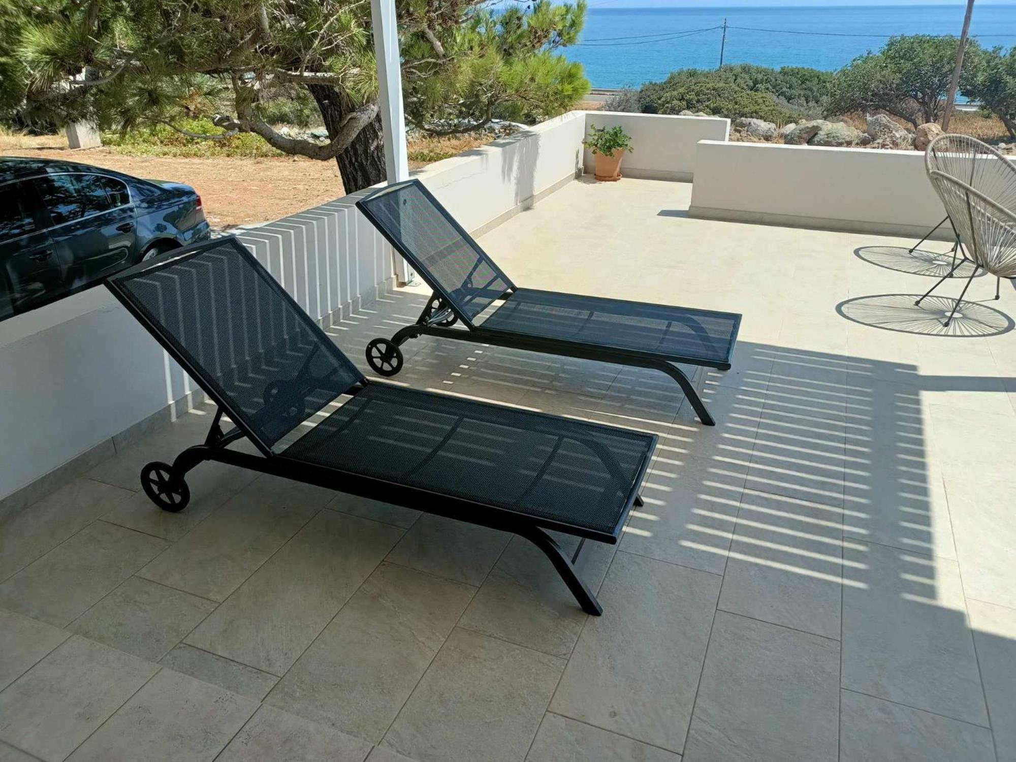 Sea View Pine House Villa Makriyialos Bagian luar foto